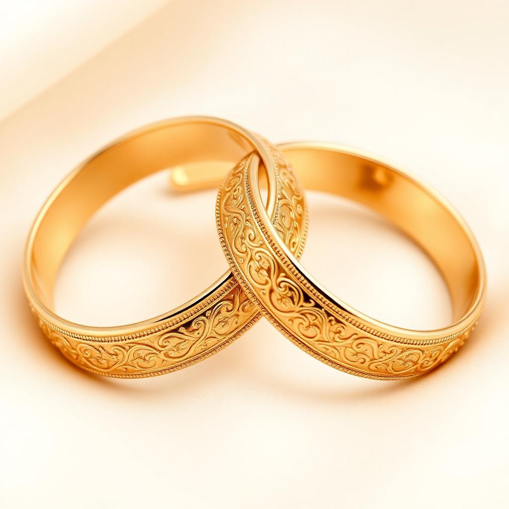 Ottoman Engraved Bangles — Jummaka Jewellery