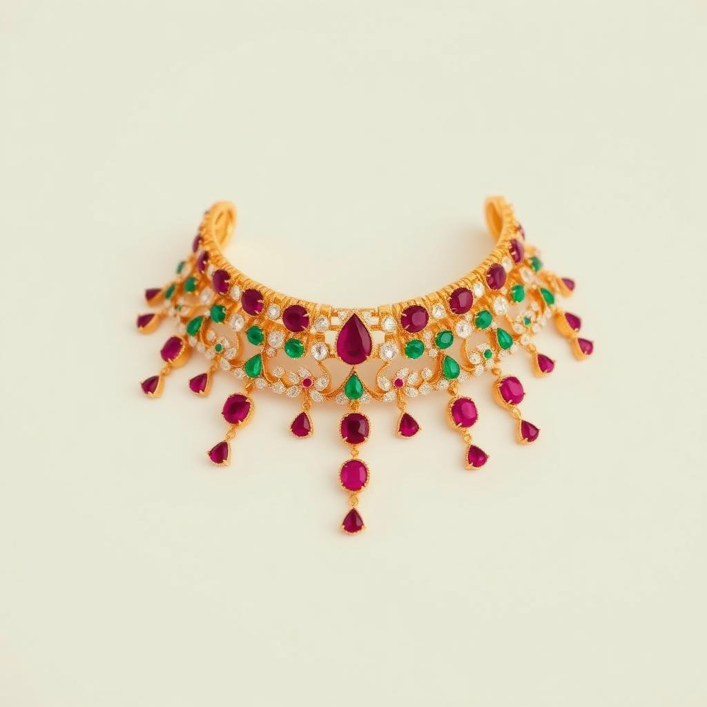 Ottoman Bridal Choker — Jummaka Jewellery