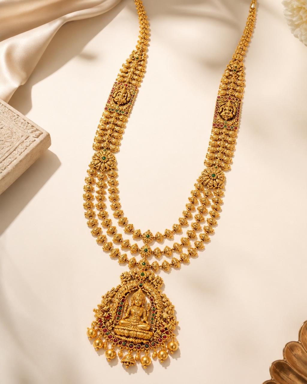 Long Temple Haram — Jummaka Jewellery