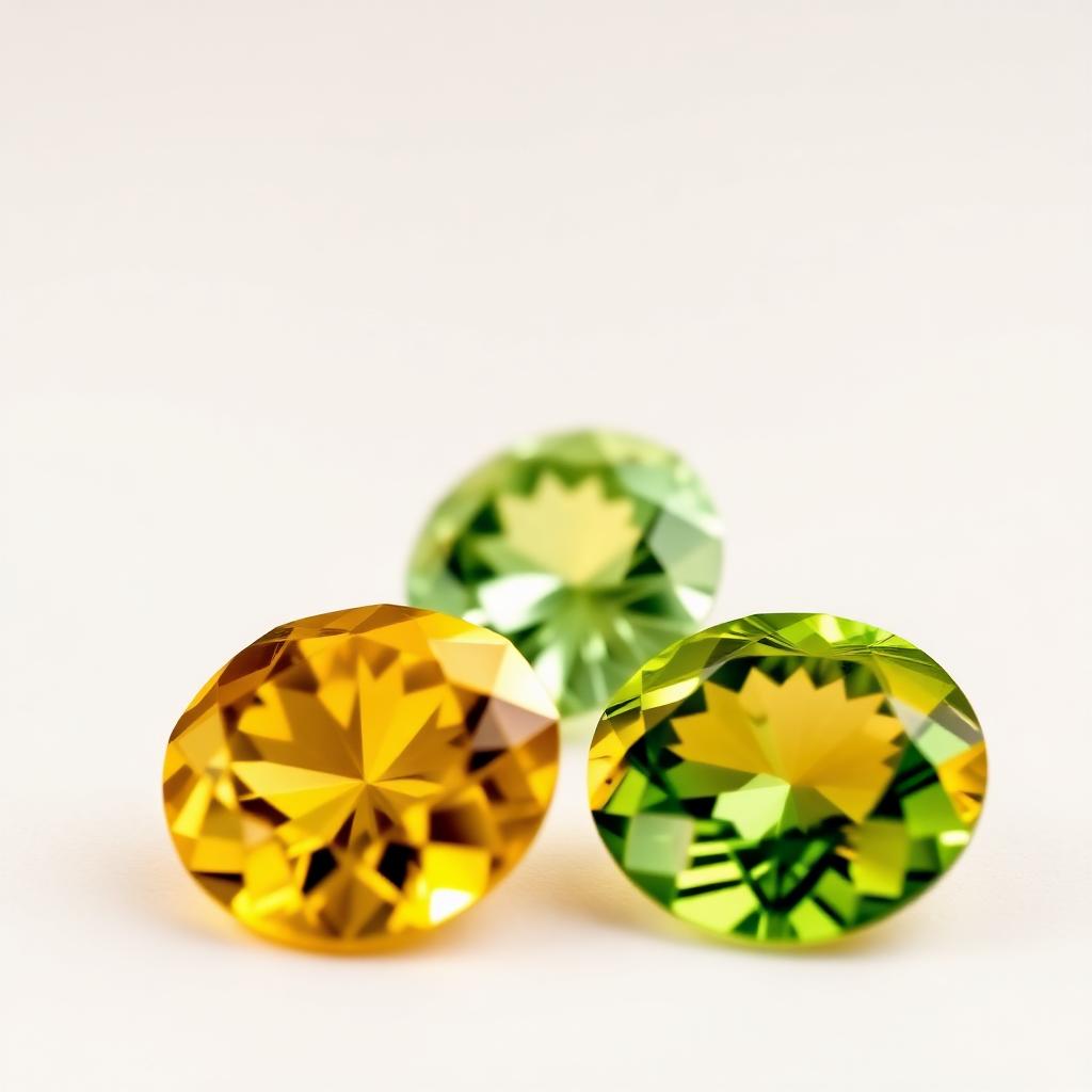 Yellow Sapphire & Emerald — Jummaka Jewellery